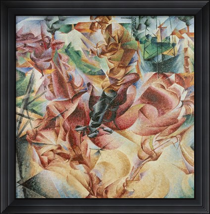 Framed Elasticity, 1911 Print