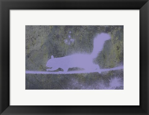 Framed Urban Animals II Print