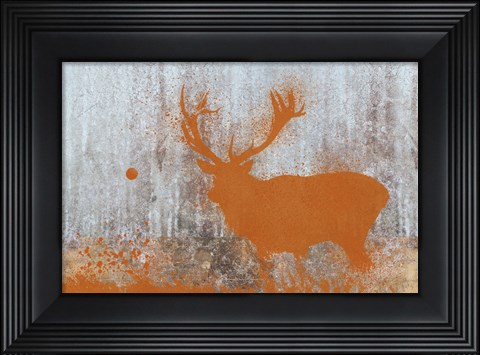 Framed Urban Animals IV Print
