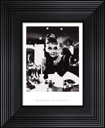 Framed Breakfast At Tiffany&#39;s I Print
