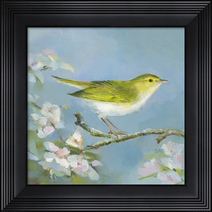 Framed Woodland Birds III Print