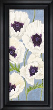 Framed Poppy Haze II Print