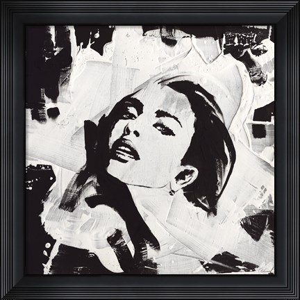 Framed La Mode II Print