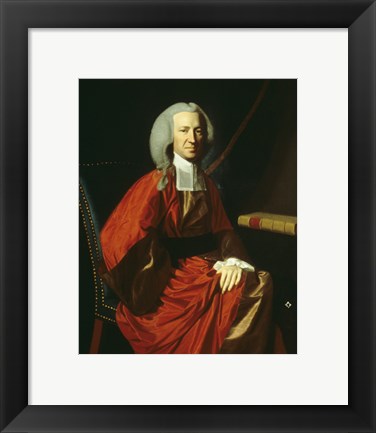 Framed Portrait of Judge Martin Howard, 1767 Print