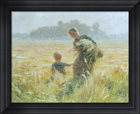 Framed In Flanders Print