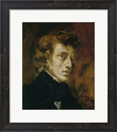 Framed Frederic Chopin, 1809-1849 Print