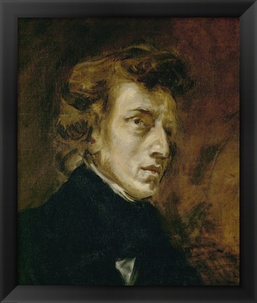 Framed Frederic Chopin, 1809-1849 Print