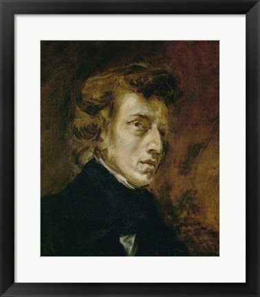 Framed Frederic Chopin, 1809-1849 Print