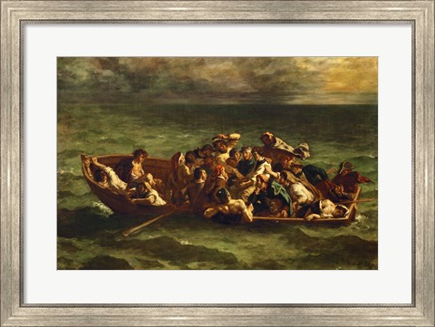 Framed Don Juan&#39;s Shipwreck, 1840 Print