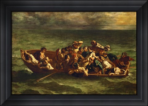 Framed Don Juan&#39;s Shipwreck, 1840 Print