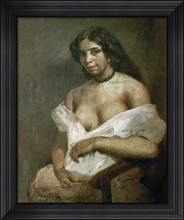 Framed Mulatto Woman Print