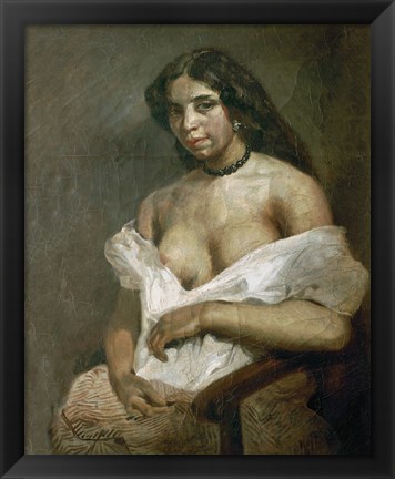 Framed Mulatto Woman Print