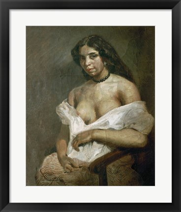 Framed Mulatto Woman Print