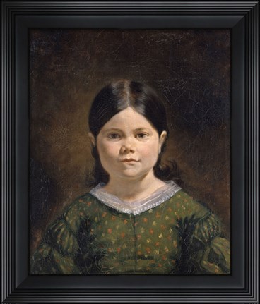 Framed Portrait of Lucile Virginie Le Guillou Print