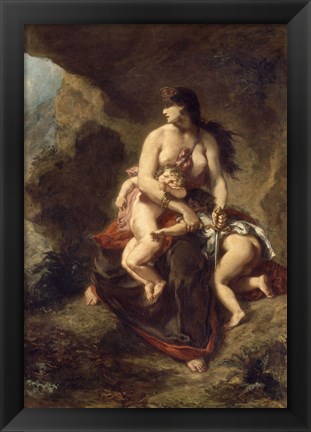 Framed Medea Kills Her Children, 1862 Print