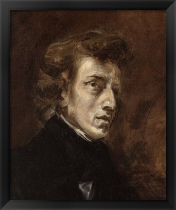 Framed Frederic Chopin, 1810-1849 Print