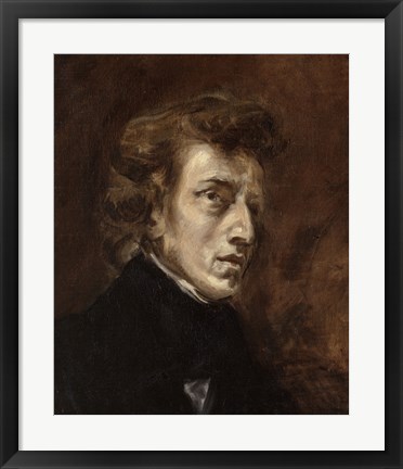 Framed Frederic Chopin, 1810-1849 Print