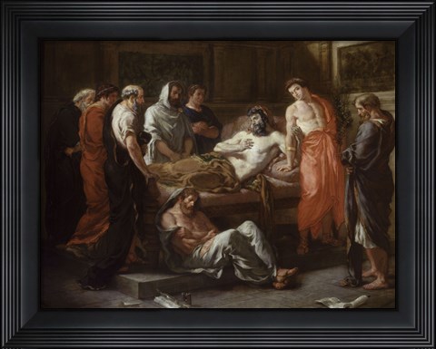 Framed Last Words of Marcus Aurelius, 1844 Print