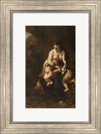 Framed Medea, 1838 Print