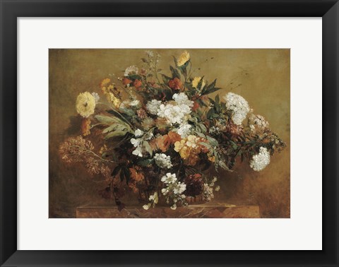 Framed Bouquet Print