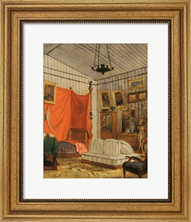 Framed Apartment of the Count of Mornay Print