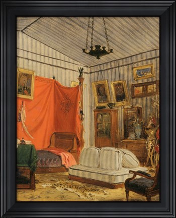 Framed Apartment of the Count of Mornay Print