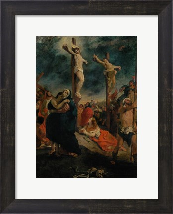 Framed Crucifixion, 1835 Print