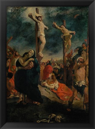 Framed Crucifixion, 1835 Print