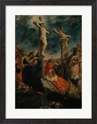 Framed Crucifixion, 1835 Print