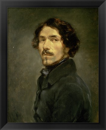 Framed Self-Portrait, c. 1840 Print