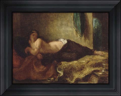 Framed Odalisque Print