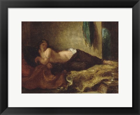 Framed Odalisque Print