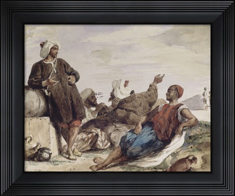 Framed Muleteers of Tetouan Print