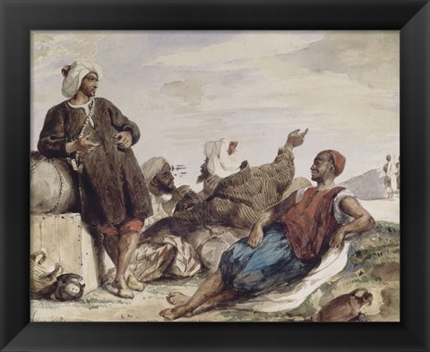 Framed Muleteers of Tetouan Print