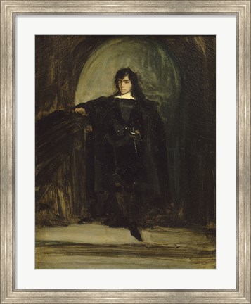 Framed Portrait of the Artist as Hamlet Print