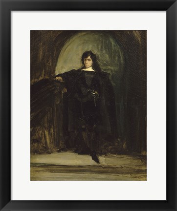 Framed Portrait of the Artist as Hamlet Print