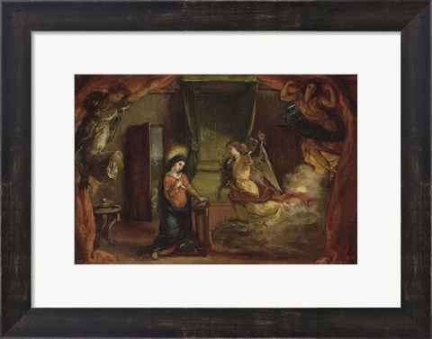 Framed Annunciation Print