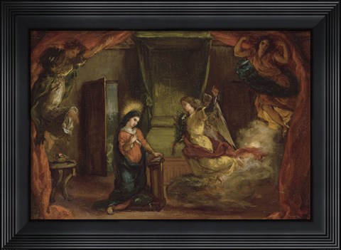 Framed Annunciation Print