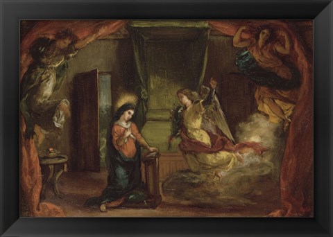 Framed Annunciation Print