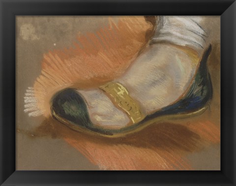 Framed Study of a Slipper, 1827-1828 Print