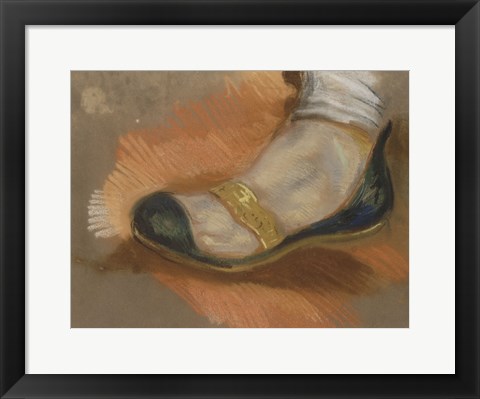 Framed Study of a Slipper, 1827-1828 Print
