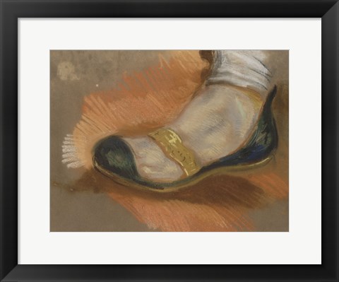 Framed Study of a Slipper, 1827-1828 Print