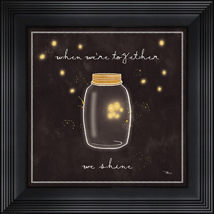 Framed Firefly Glow II Print