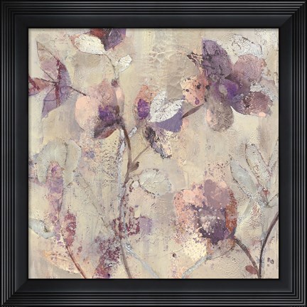 Framed Silver Delight I Print