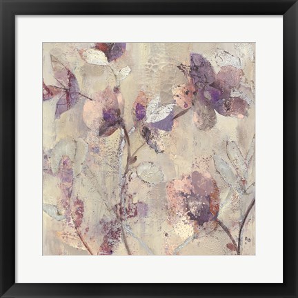 Framed Silver Delight I Print