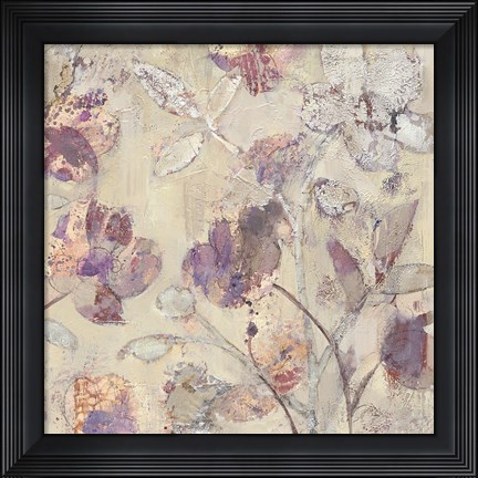 Framed Silver Delight II Print