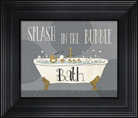 Framed Squeaky Clean II Print