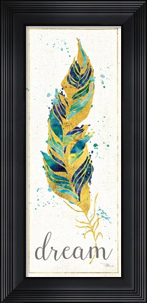 Framed Waterfeathers I Print