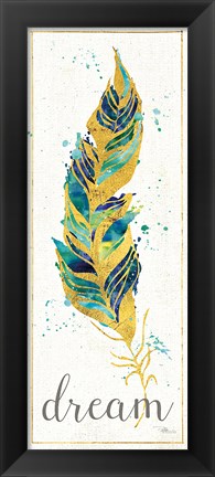 Framed Waterfeathers I Print