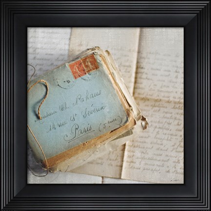 Framed Love Letters I Print